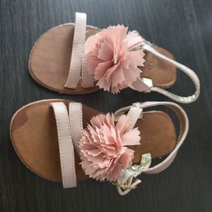 GAP Pink Floral Kids Sandals